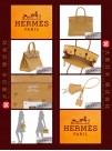 HERMES BIRKIN 30 (Pre-owned) - Safran, Ostrich leather, Phw